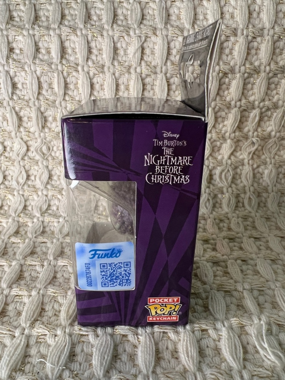 NWT Funko Disney Oogie Boogie Pocket Pop! Keychain Purple with Glow Green Bugs - Picture 6 of 10